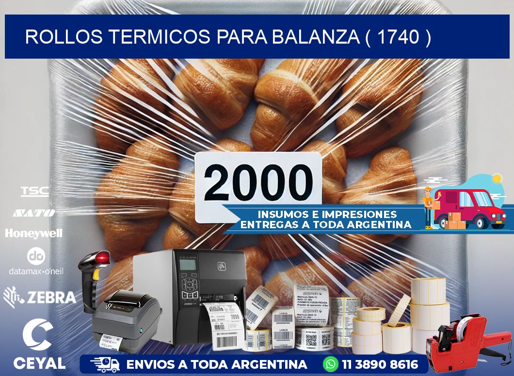 ROLLOS TERMICOS PARA BALANZA ( 1740 )