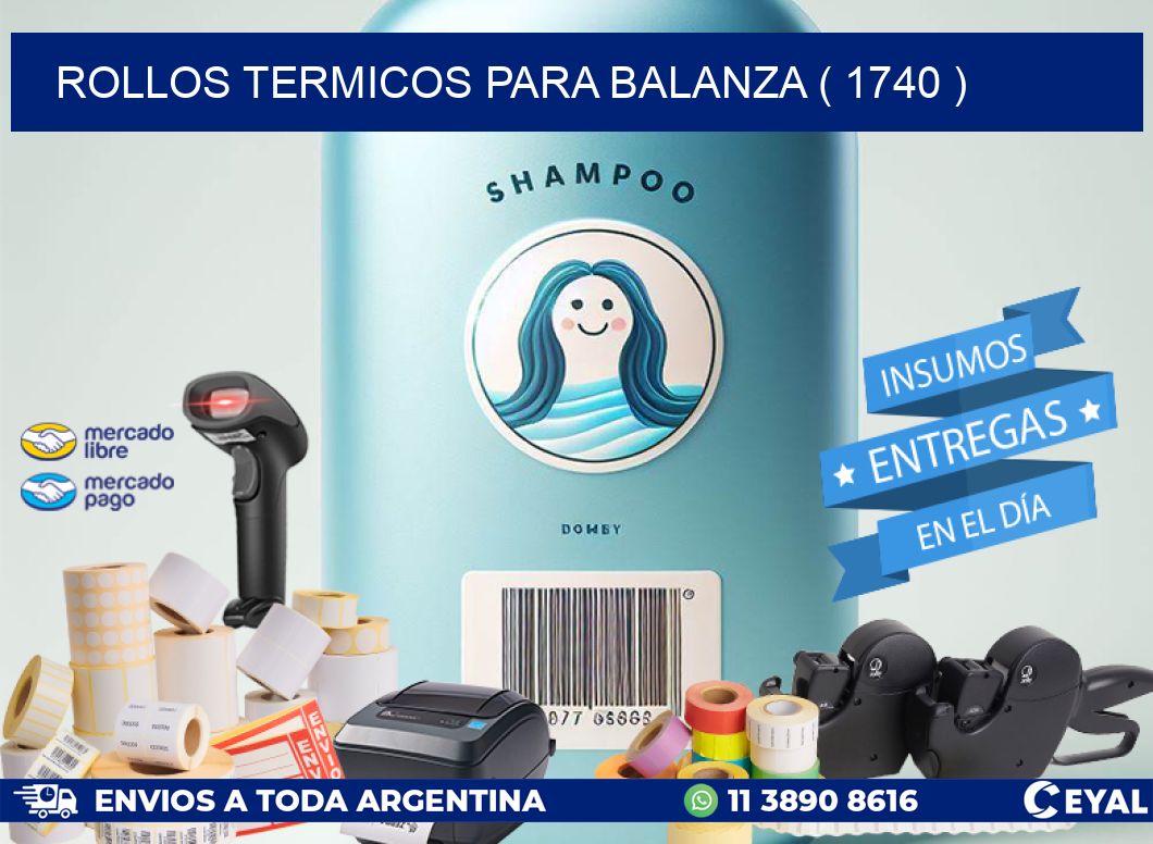 ROLLOS TERMICOS PARA BALANZA ( 1740 )
