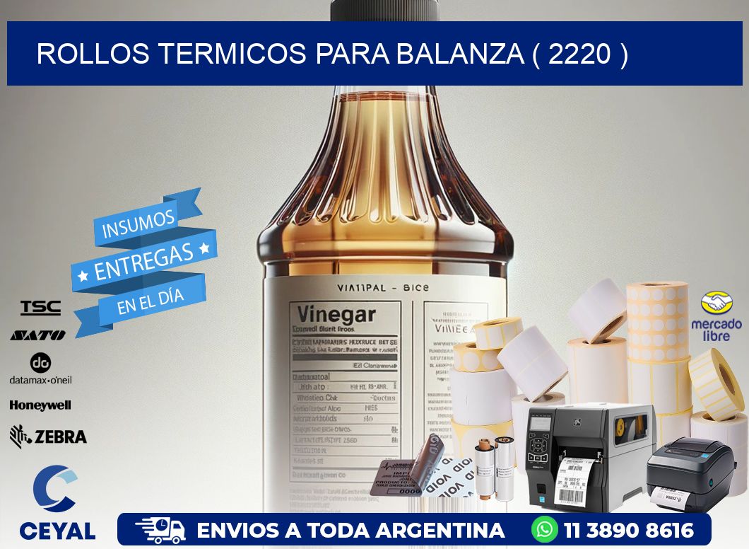 ROLLOS TERMICOS PARA BALANZA ( 2220 )
