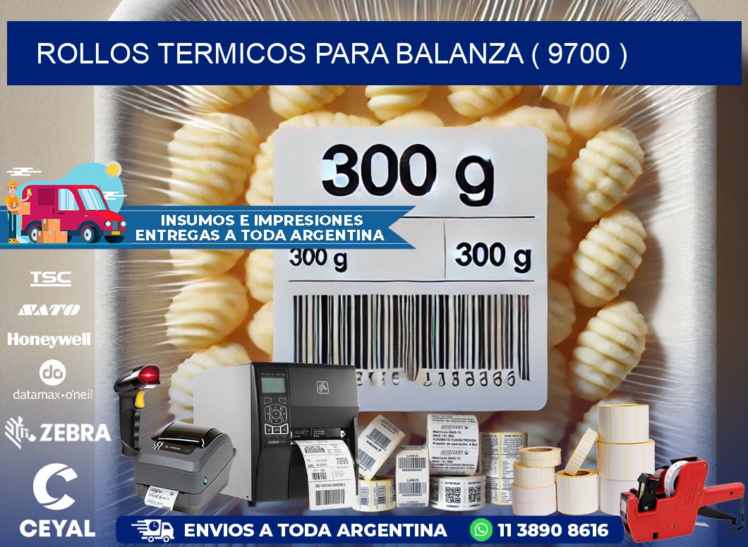 ROLLOS TERMICOS PARA BALANZA ( 9700 )