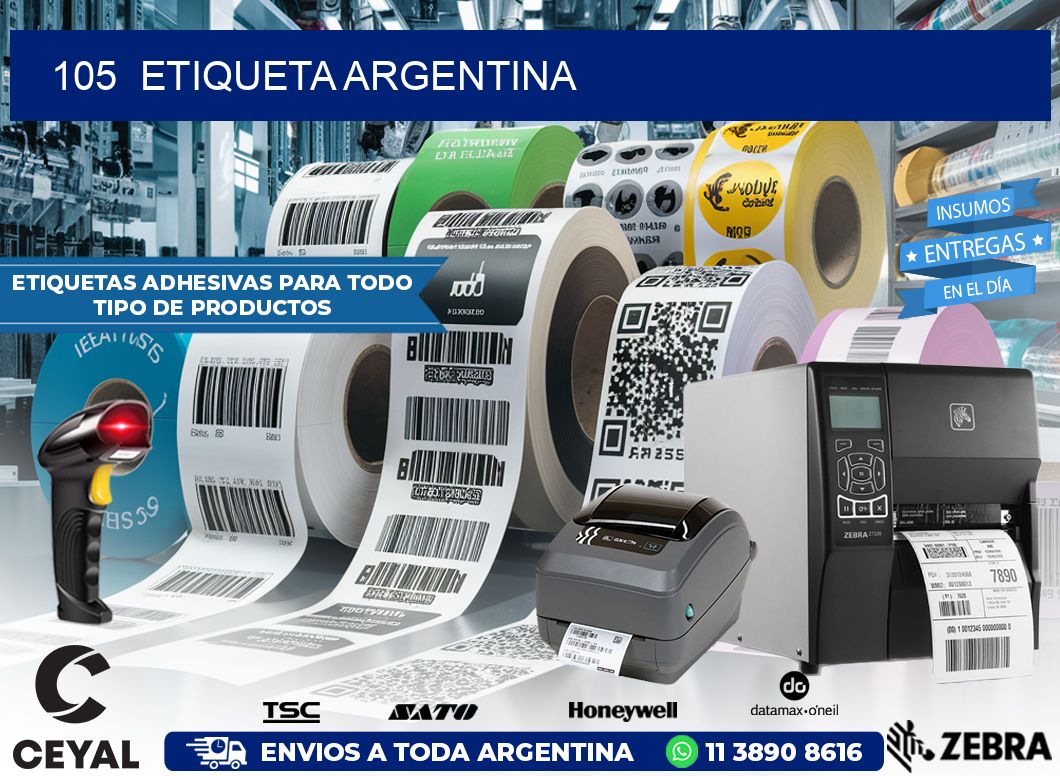 105  ETIQUETA ARGENTINA