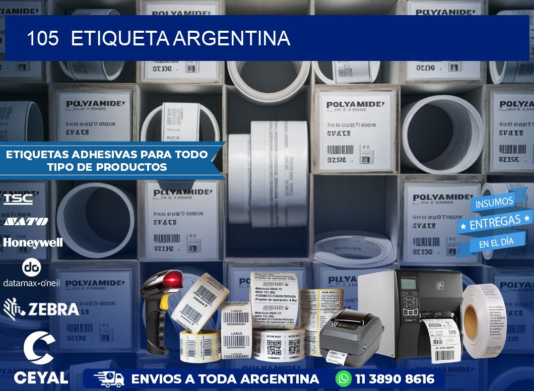 105  ETIQUETA ARGENTINA