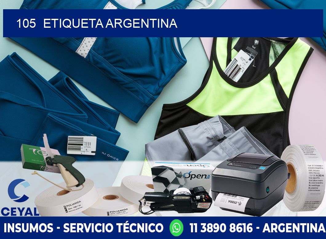 105  ETIQUETA ARGENTINA