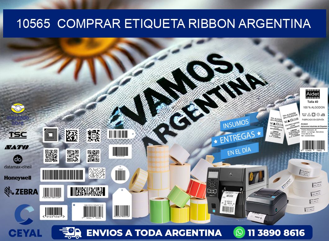 10565  COMPRAR ETIQUETA RIBBON ARGENTINA