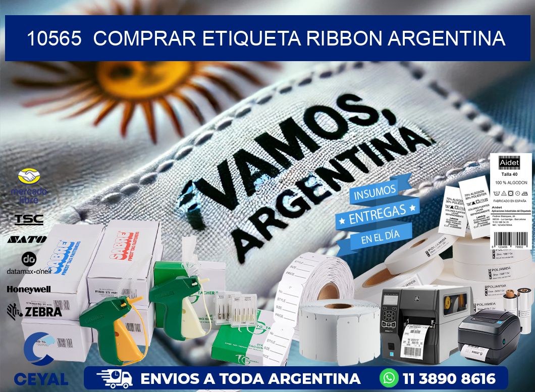 10565  COMPRAR ETIQUETA RIBBON ARGENTINA