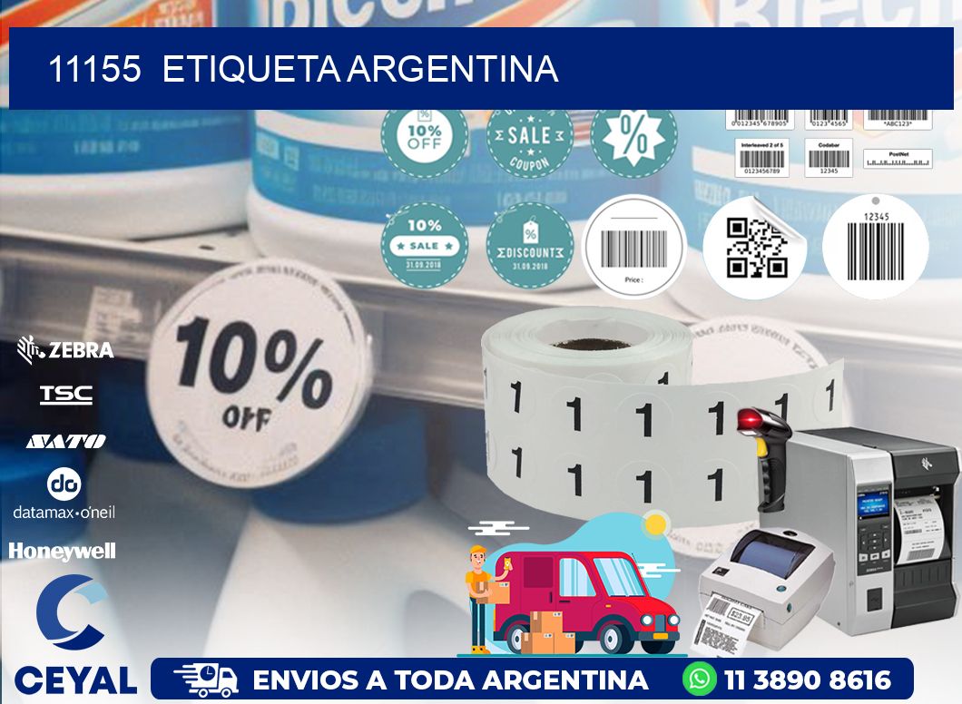 11155  ETIQUETA ARGENTINA