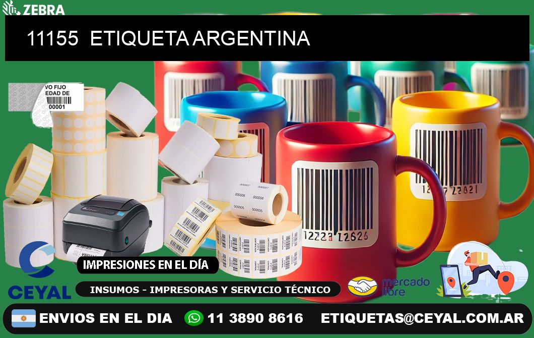 11155  ETIQUETA ARGENTINA