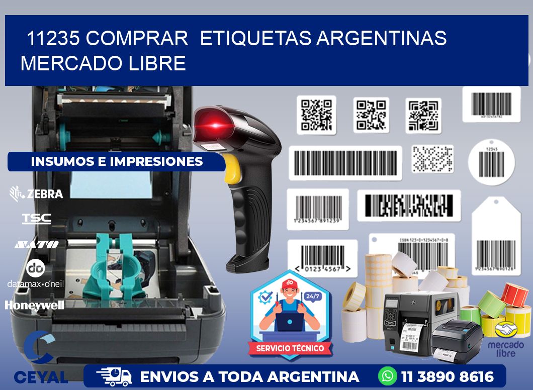 11235 COMPRAR  ETIQUETAS ARGENTINAS MERCADO LIBRE