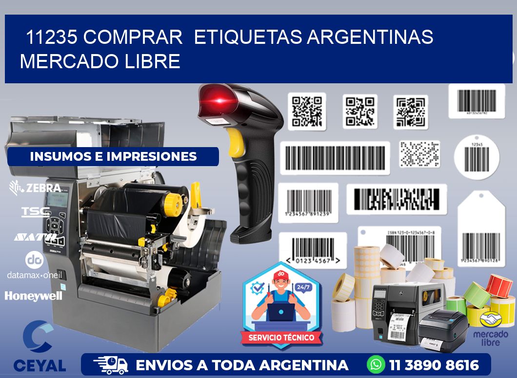 11235 COMPRAR  ETIQUETAS ARGENTINAS MERCADO LIBRE