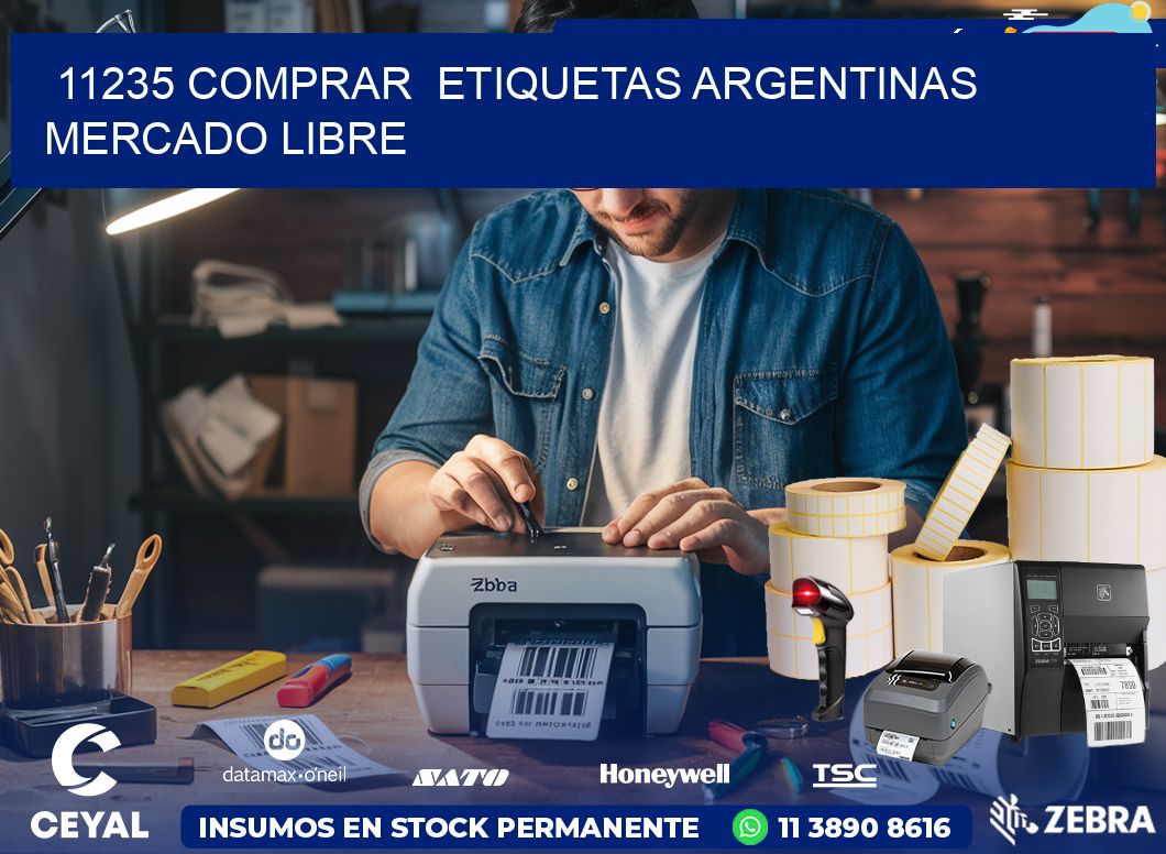 11235 COMPRAR  ETIQUETAS ARGENTINAS MERCADO LIBRE