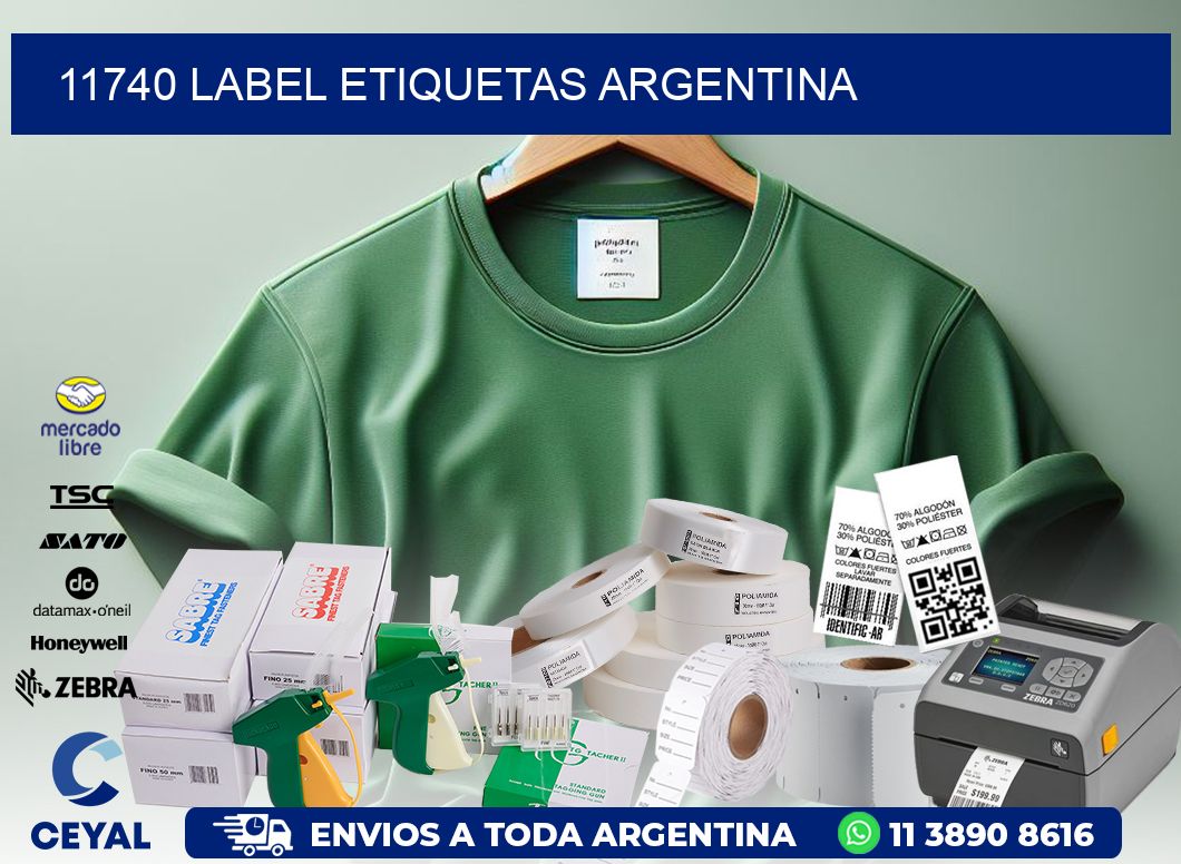 11740 LABEL ETIQUETAS ARGENTINA