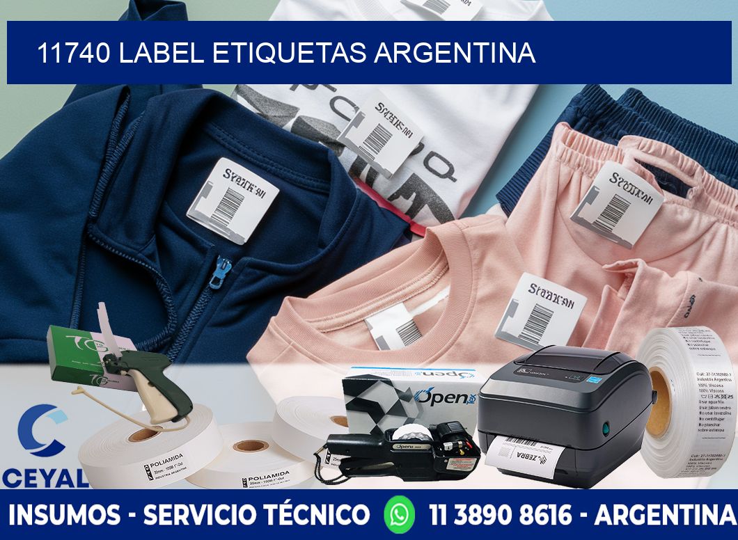 11740 LABEL ETIQUETAS ARGENTINA
