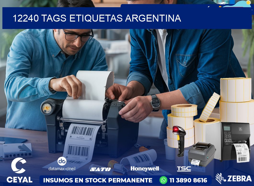 12240 TAGS ETIQUETAS ARGENTINA