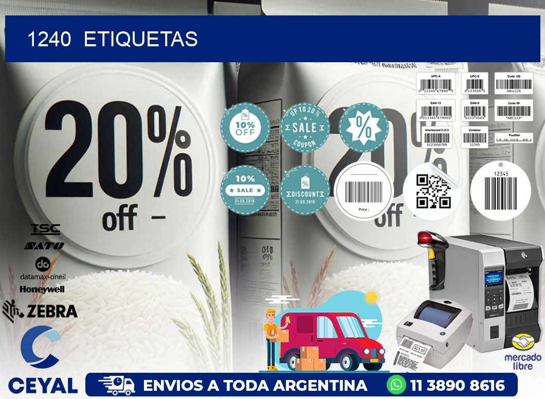 1240  ETIQUETAS