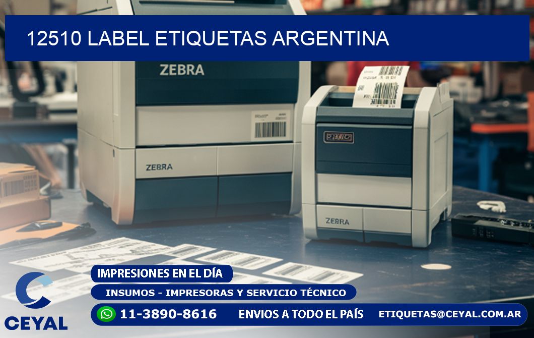 12510 LABEL ETIQUETAS ARGENTINA