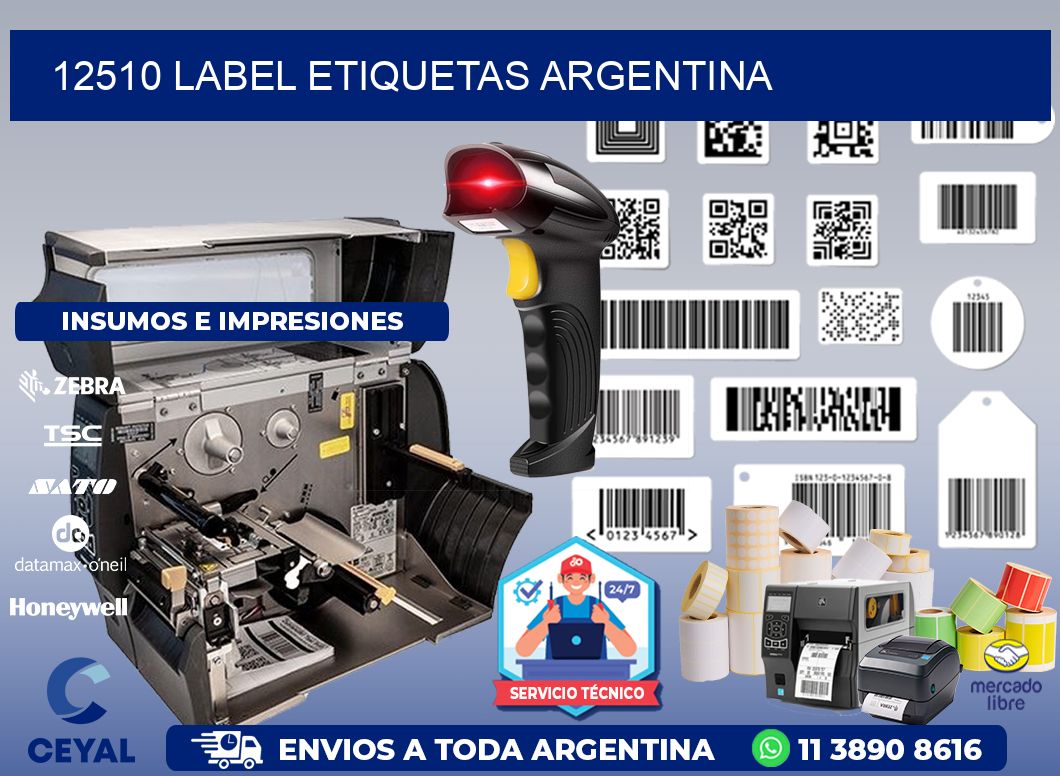 12510 LABEL ETIQUETAS ARGENTINA