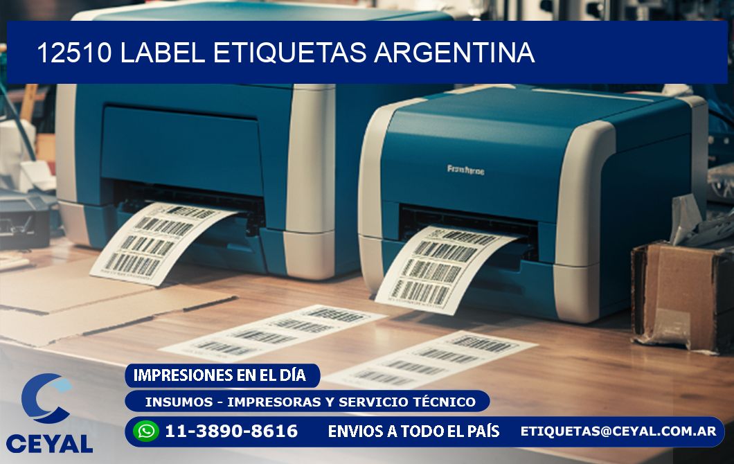 12510 LABEL ETIQUETAS ARGENTINA