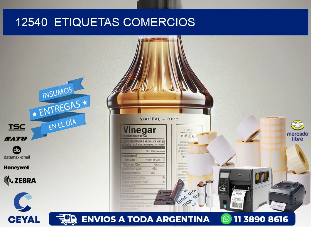 12540  ETIQUETAS COMERCIOS