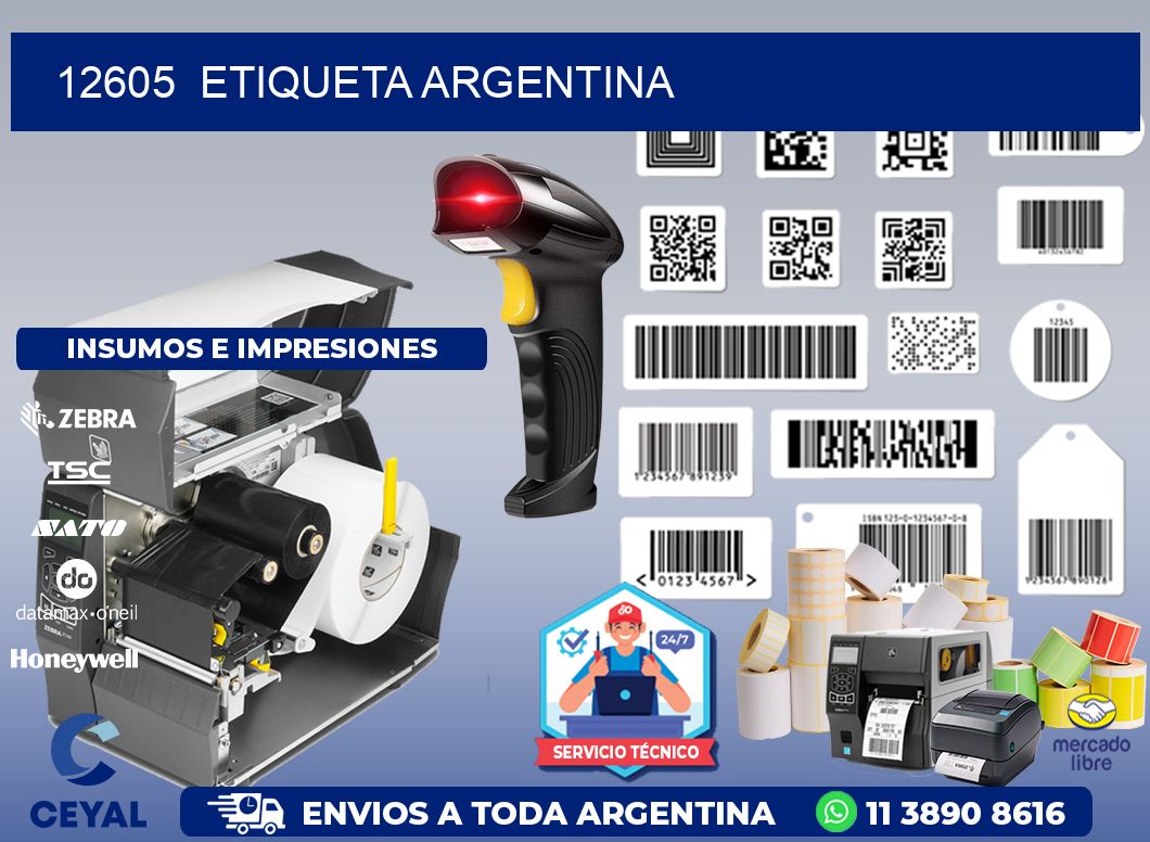 12605  ETIQUETA ARGENTINA