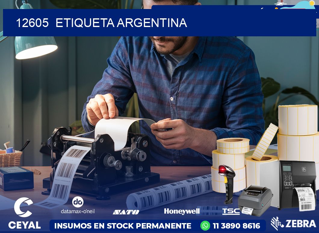 12605  ETIQUETA ARGENTINA
