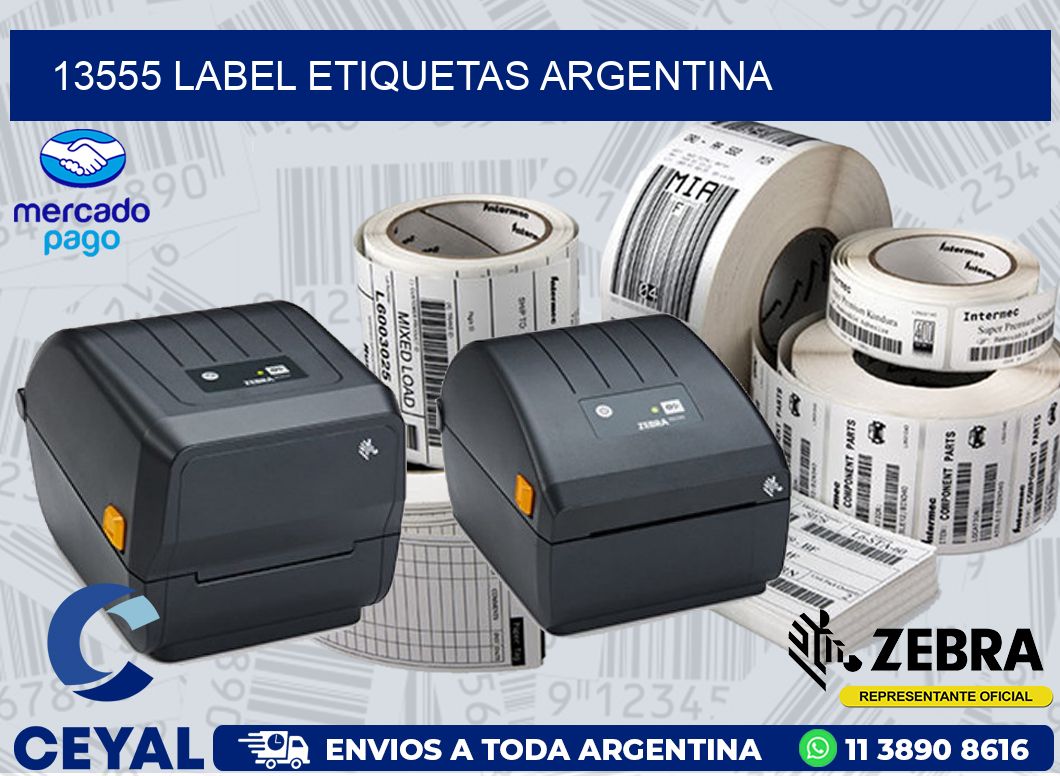 13555 LABEL ETIQUETAS ARGENTINA