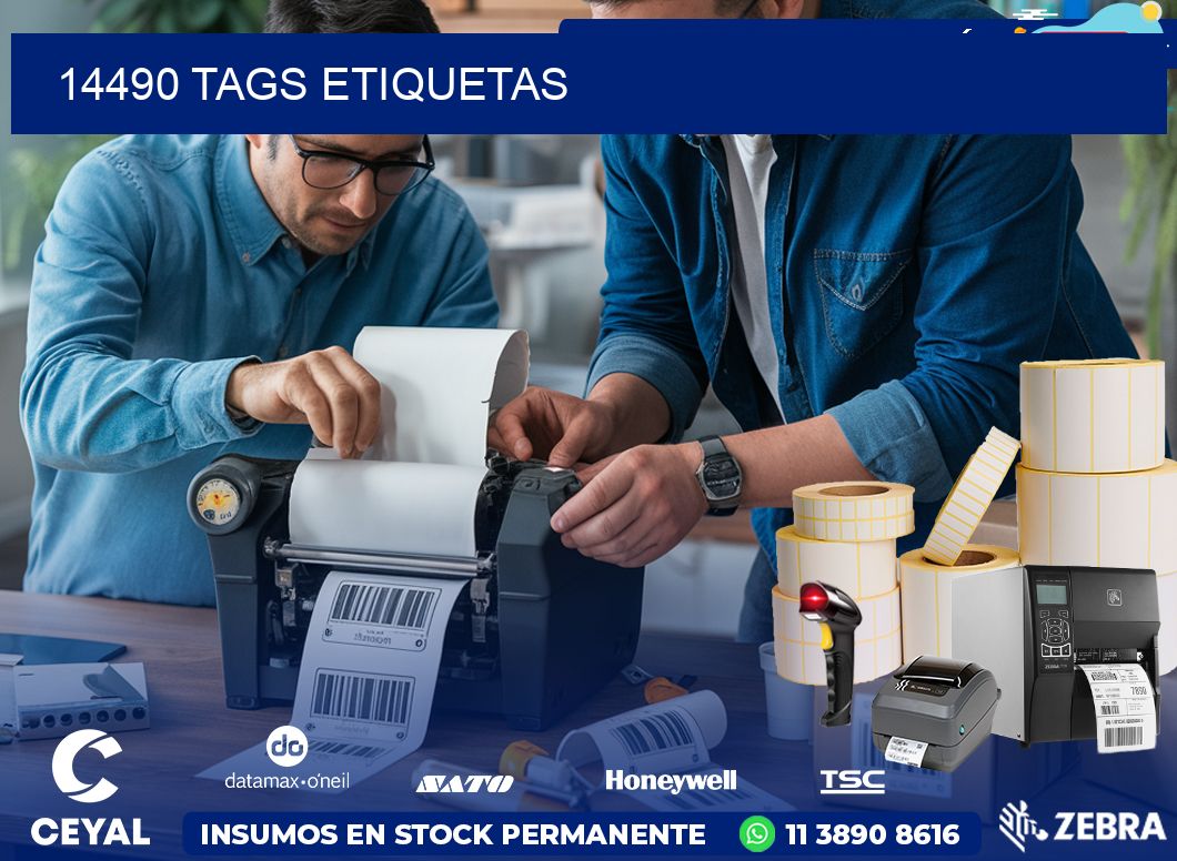 14490 TAGS ETIQUETAS
