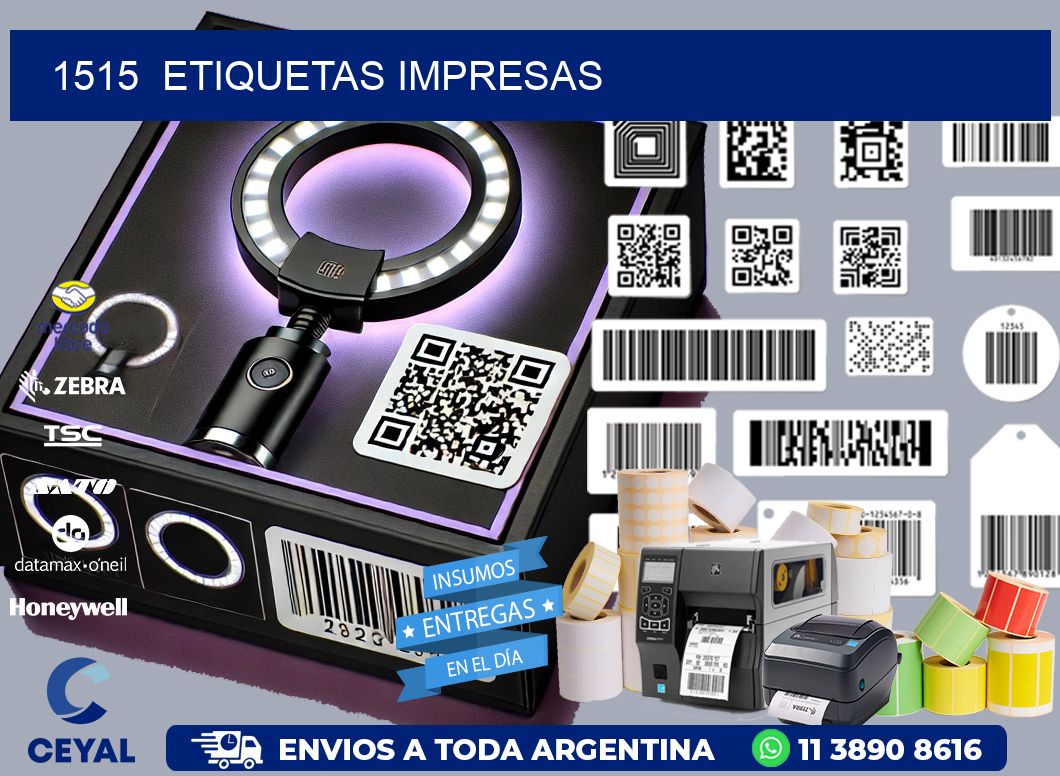 1515  ETIQUETAS IMPRESAS