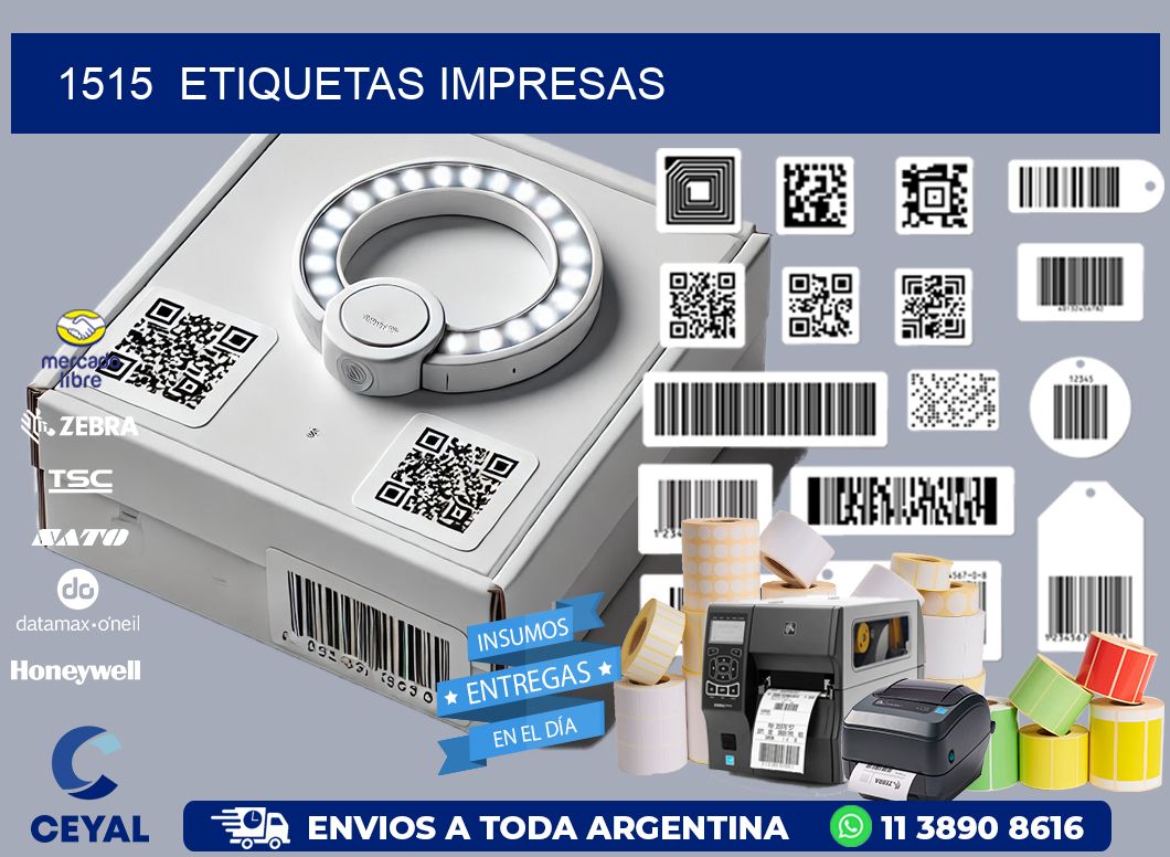 1515  ETIQUETAS IMPRESAS