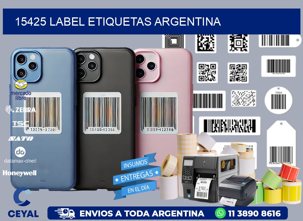 15425 LABEL ETIQUETAS ARGENTINA