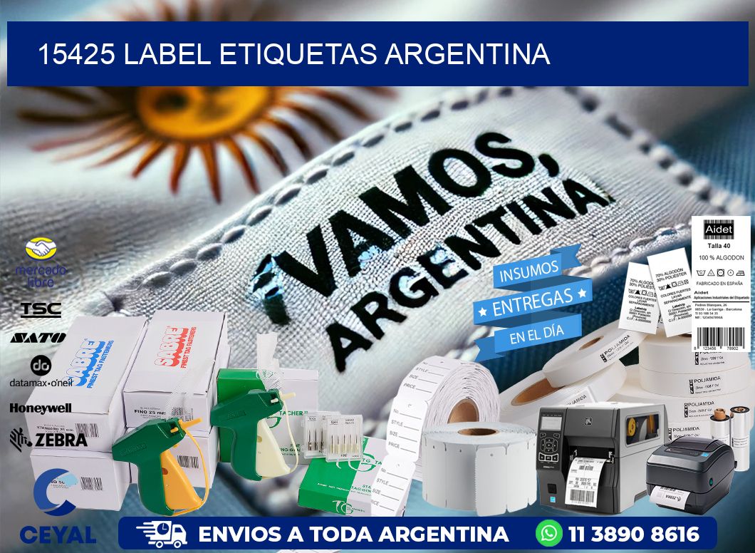 15425 LABEL ETIQUETAS ARGENTINA