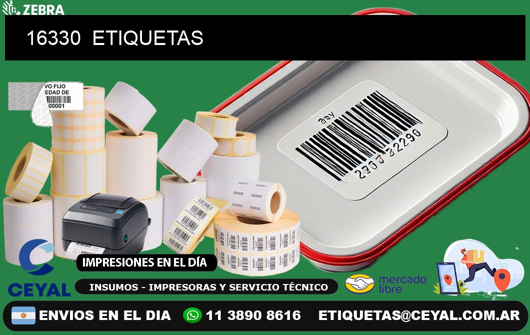 16330  ETIQUETAS
