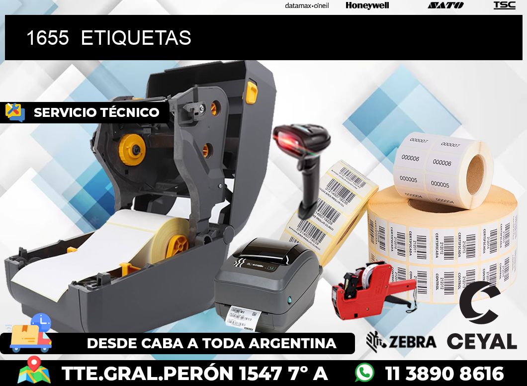 1655  ETIQUETAS