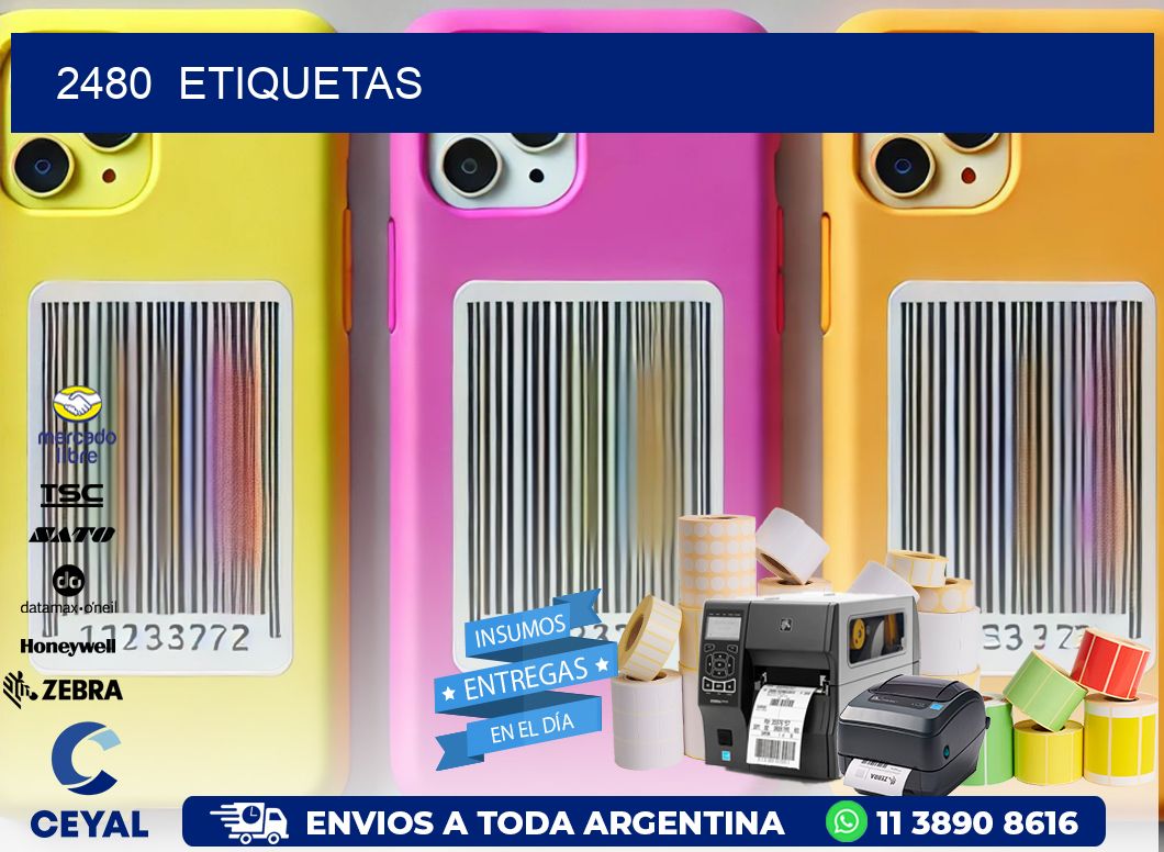 2480  ETIQUETAS