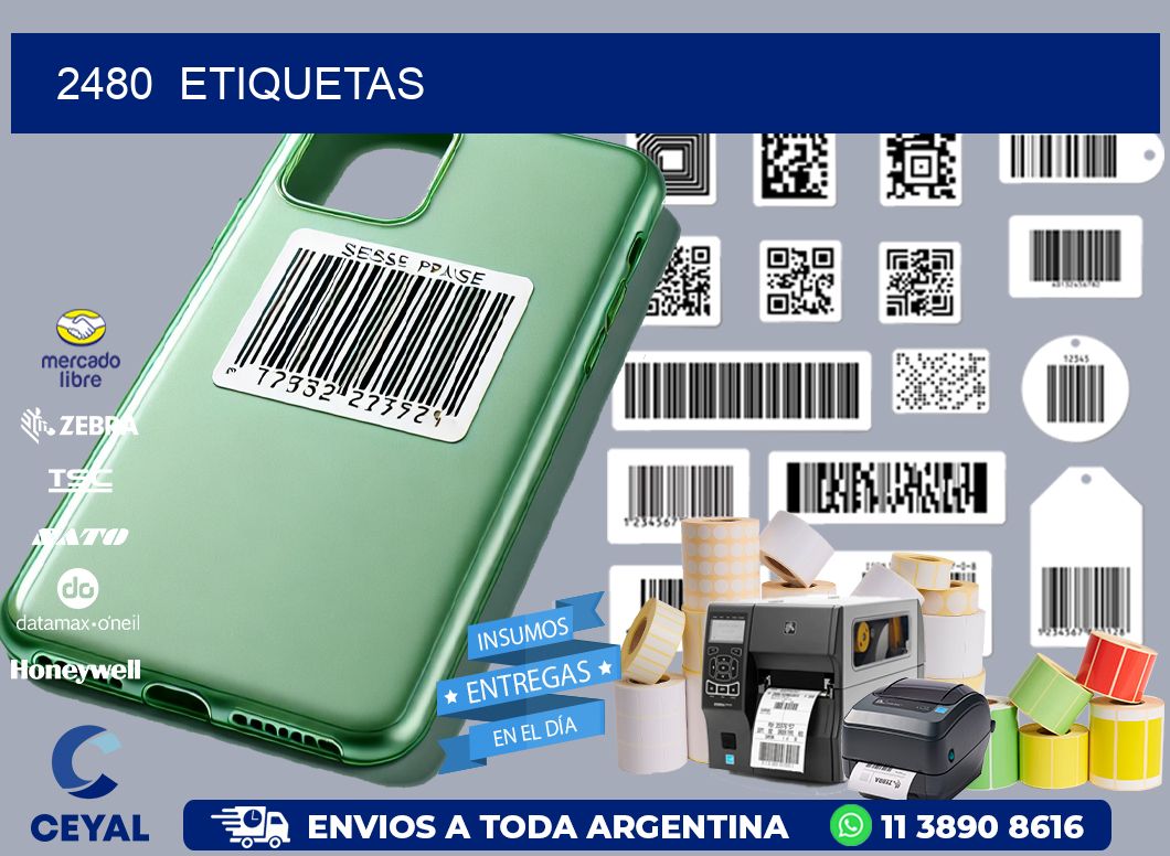 2480  ETIQUETAS