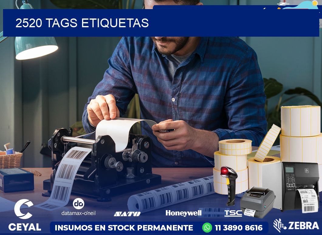 2520 TAGS ETIQUETAS