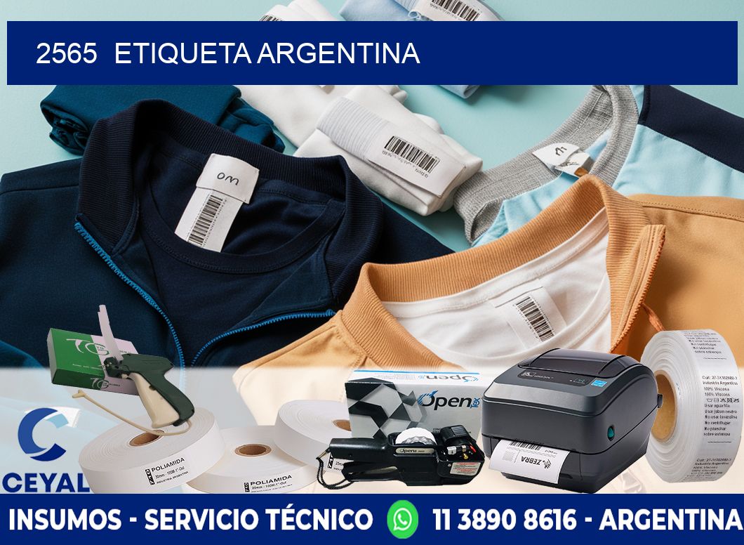 2565  ETIQUETA ARGENTINA