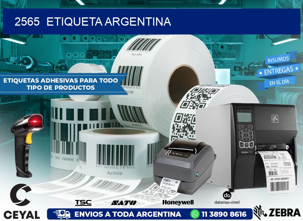 2565  ETIQUETA ARGENTINA