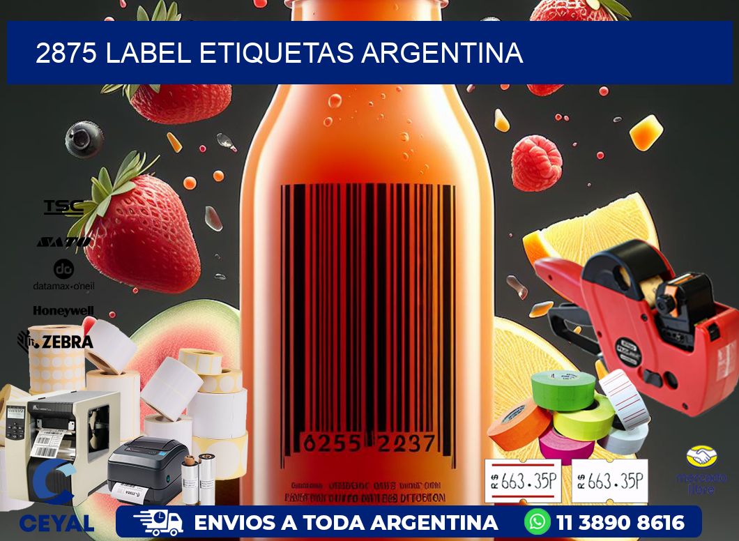 2875 LABEL ETIQUETAS ARGENTINA