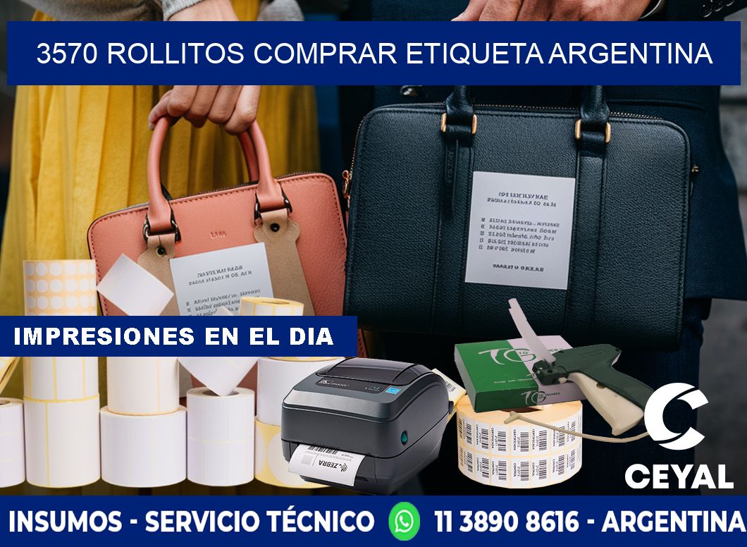 3570 ROLLITOS COMPRAR ETIQUETA ARGENTINA