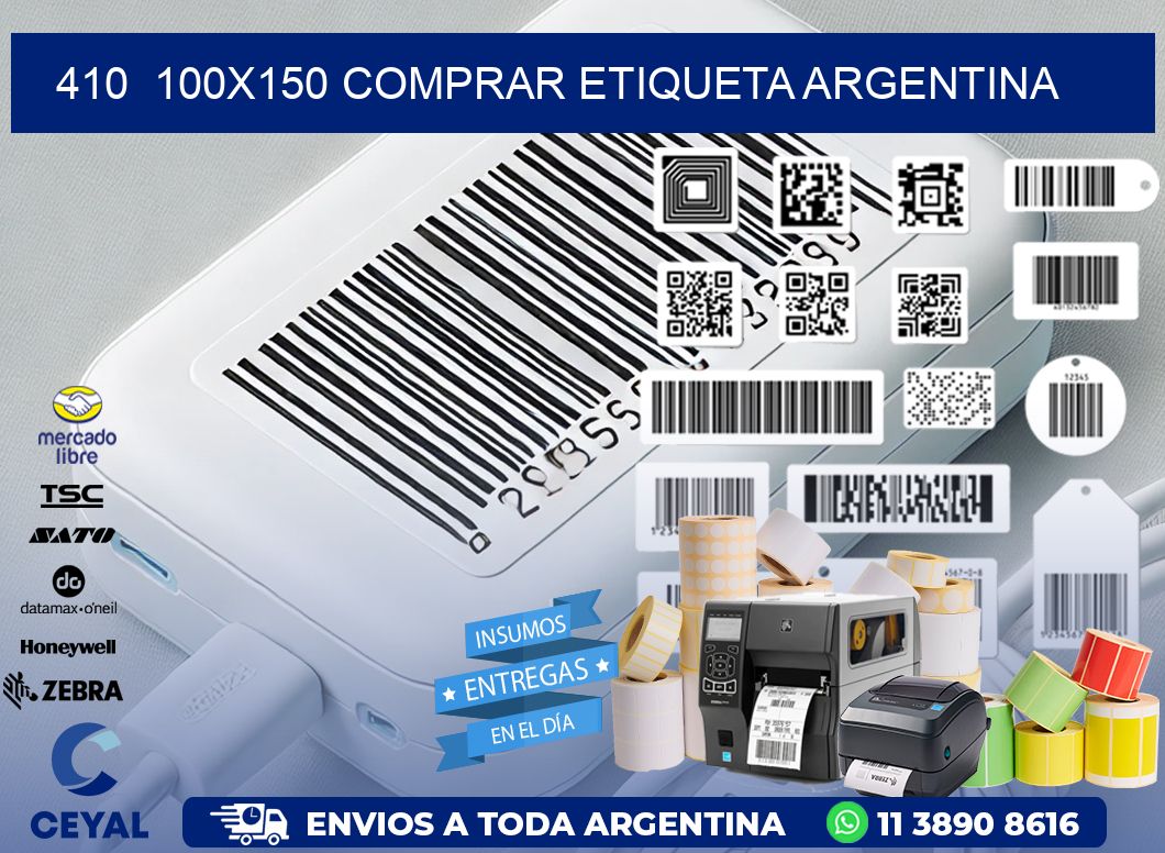 410  100X150 COMPRAR ETIQUETA ARGENTINA