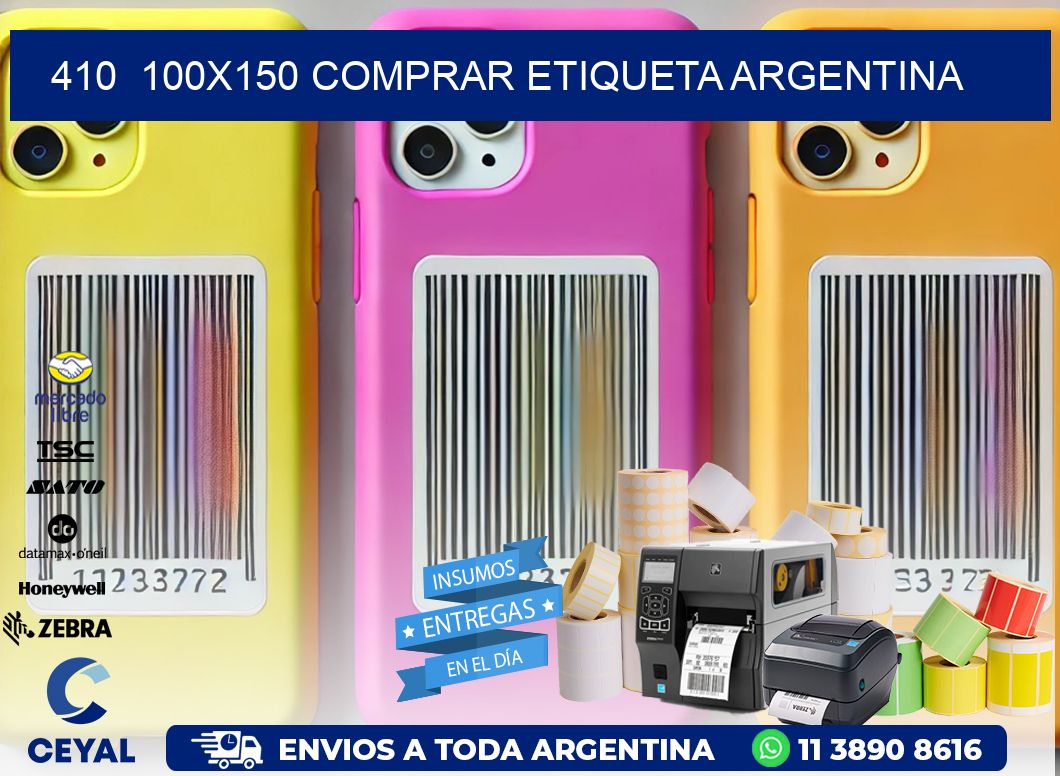 410  100X150 COMPRAR ETIQUETA ARGENTINA