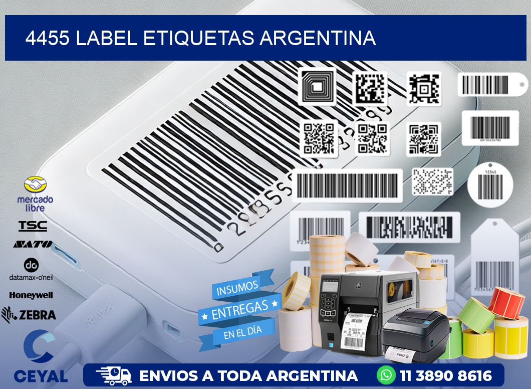 4455 LABEL ETIQUETAS ARGENTINA