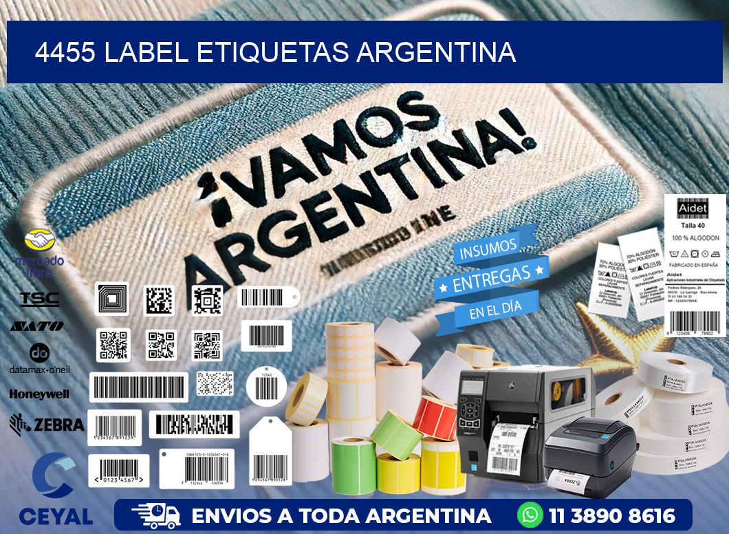4455 LABEL ETIQUETAS ARGENTINA