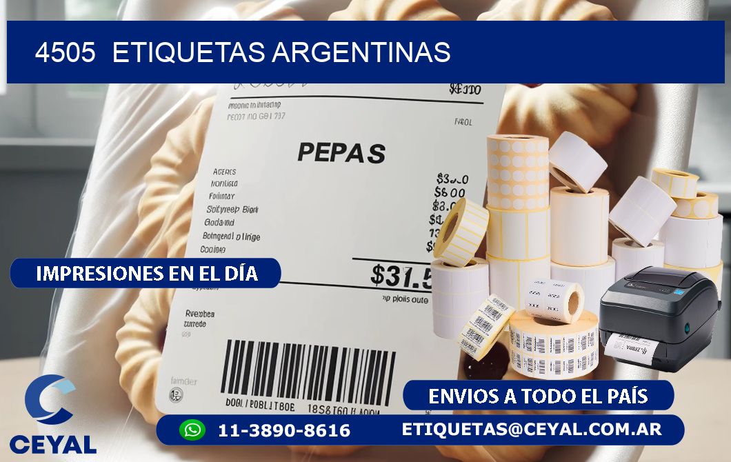 4505  ETIQUETAS ARGENTINAS