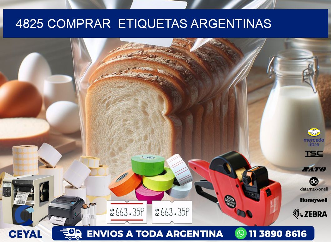 4825 COMPRAR  ETIQUETAS ARGENTINAS
