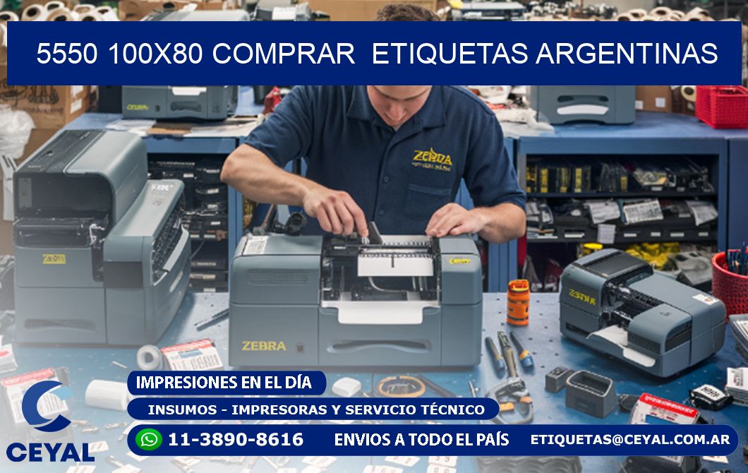 5550 100X80 COMPRAR  ETIQUETAS ARGENTINAS