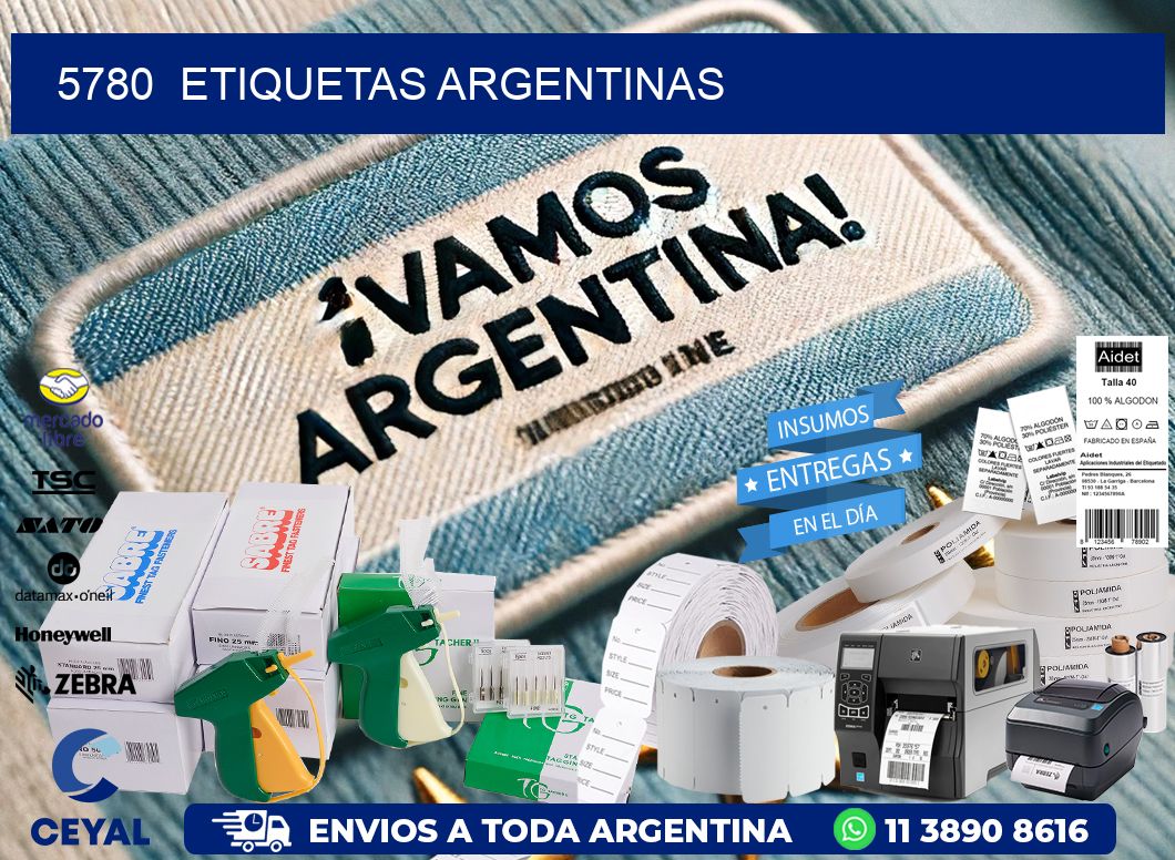 5780  ETIQUETAS ARGENTINAS