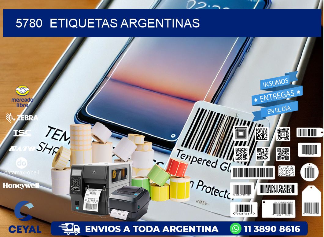 5780  ETIQUETAS ARGENTINAS