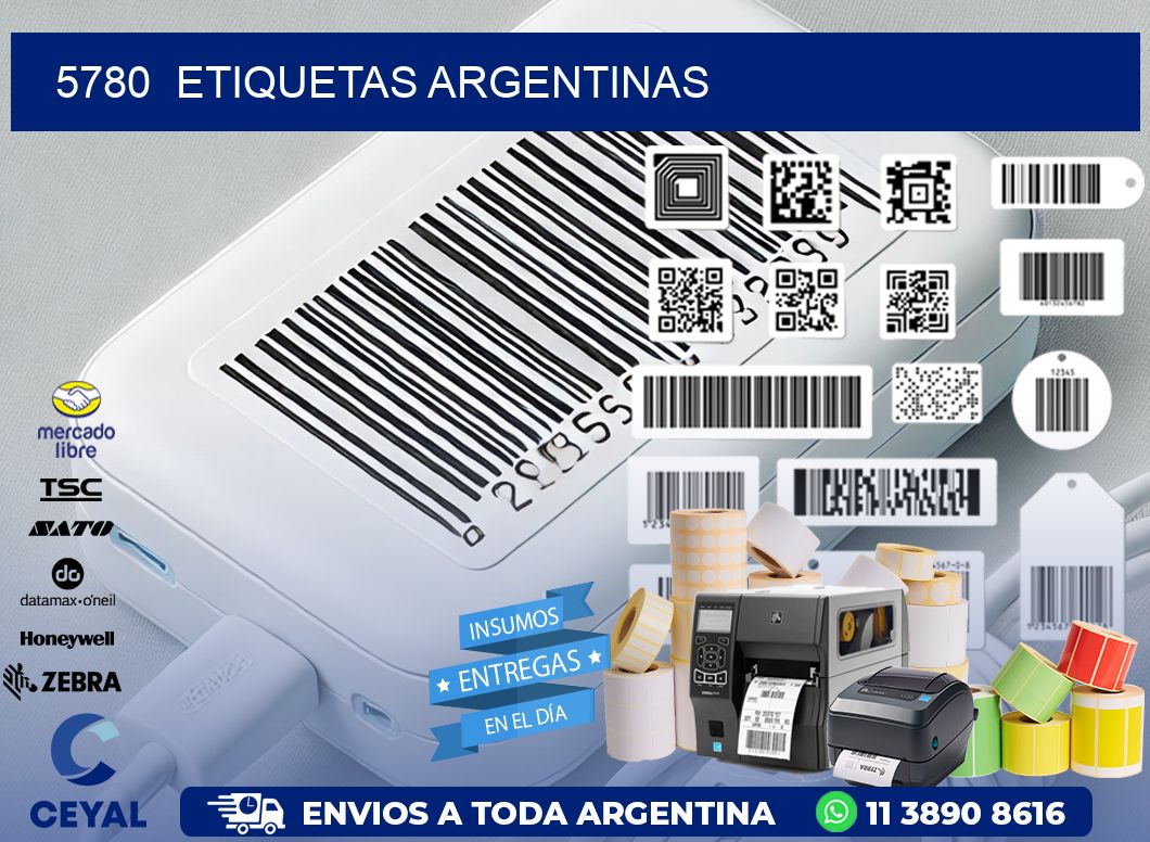 5780  ETIQUETAS ARGENTINAS