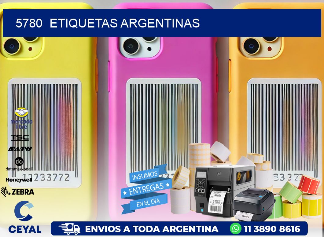 5780  ETIQUETAS ARGENTINAS